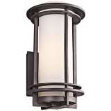 Kichler Pacific Edge 16&quot; High Bronze Outdoor Wall Sconce