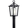 Kichler Pai 21 3/4" High Black Open Cage Outdoor Post Light
