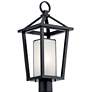 Kichler Pai 21 3/4" High Black Open Cage Outdoor Post Light