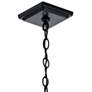 Kichler Pai 24" High Black Open Cage Outdoor Hanging Light