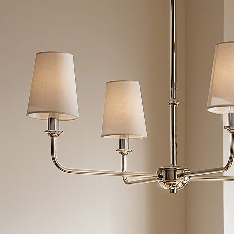 Image 4 Kichler Pallas 25" Wide 4-Light Nickel Traditional Chandelier more views