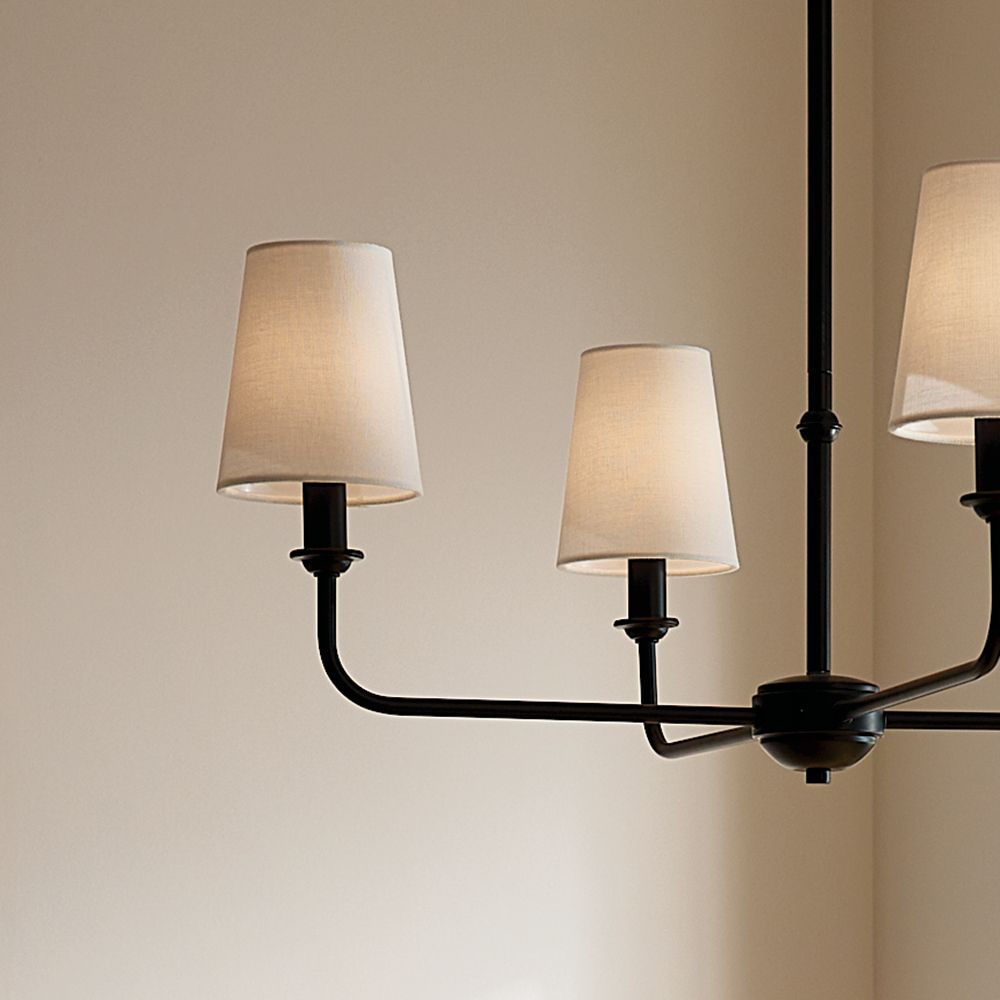 Kichler Pallas 25" Wide Black 4-Light Chandelier