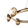 Thumbnail4 of Kichler Palta 34 1/2"W Champagne Bronze 9-Light Chandelier more views