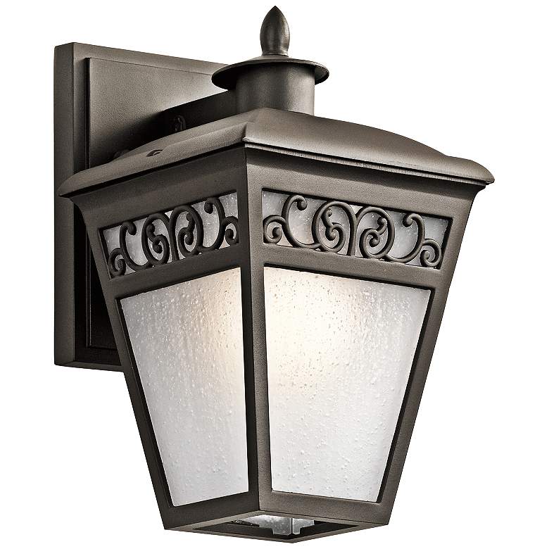 Image 1 Kichler Park Row 10 inch High Olde Bronze Outdoor Wall Light