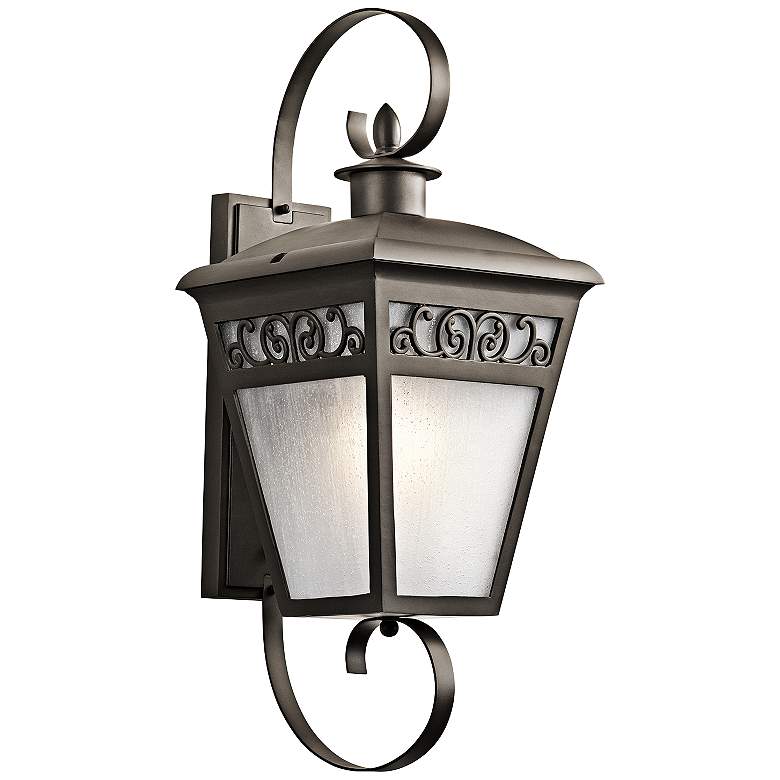 Image 1 Kichler Park Row 30 inch High Olde Bronze Outdoor Wall Light