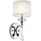 Kichler Parker Point 15 1/2" High Chrome Wall Sconce