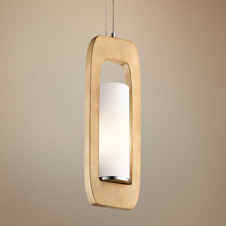 Image 1 Kichler Passport 5 1/2 inch Wide Brushed Nickel Mini Pendant