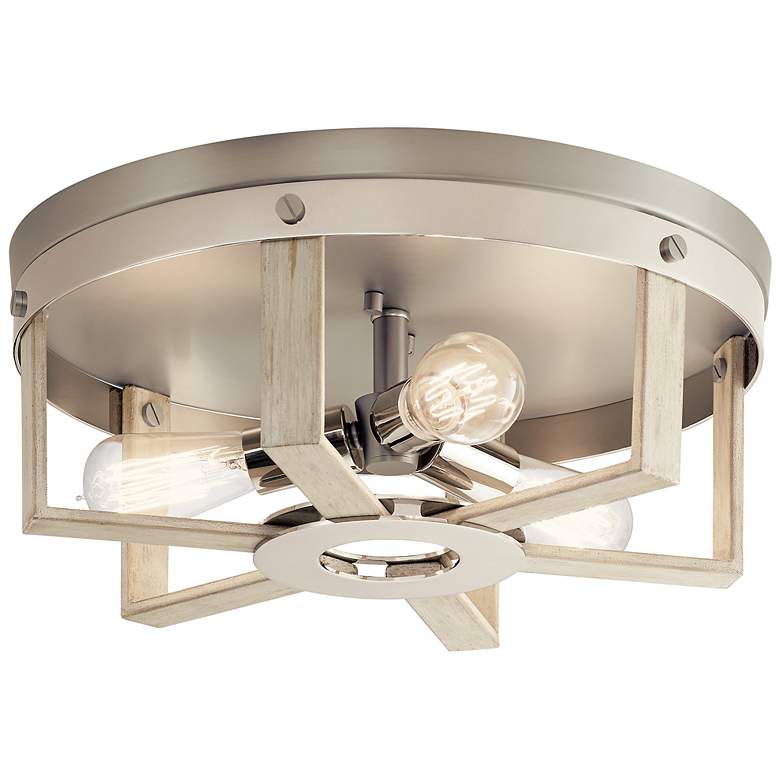 Image 1 Kichler Peyton Flush Mount 3 Light