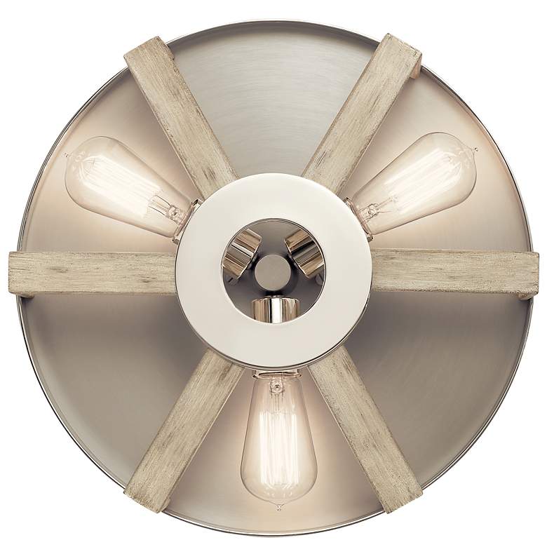 Image 2 Kichler Peyton Flush Mount 3 Light more views