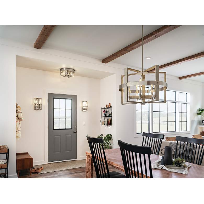 Image 3 Kichler Peyton Flush Mount 3 Light more views