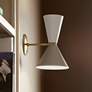 2_Kichler Phix 13 1/2" High Champagne Bronze 2-Light Sconce