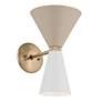 6_Kichler Phix 13 1/2" High Champagne Bronze 2-Light Sconce more views