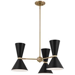 Kichler Phix 30 3/4" Wide Champagne Bronze 6-Light Pendant