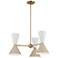 Kichler Phix 30 3/4"W Champagne Bronze 6-Light Chandelier