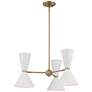 Thumbnail1 of Kichler Phix 30 3/4"W Champagne Bronze 6-Light Chandelier