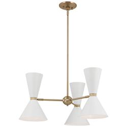 Kichler Phix 30 3/4"W Champagne Bronze 6-Light Chandelier