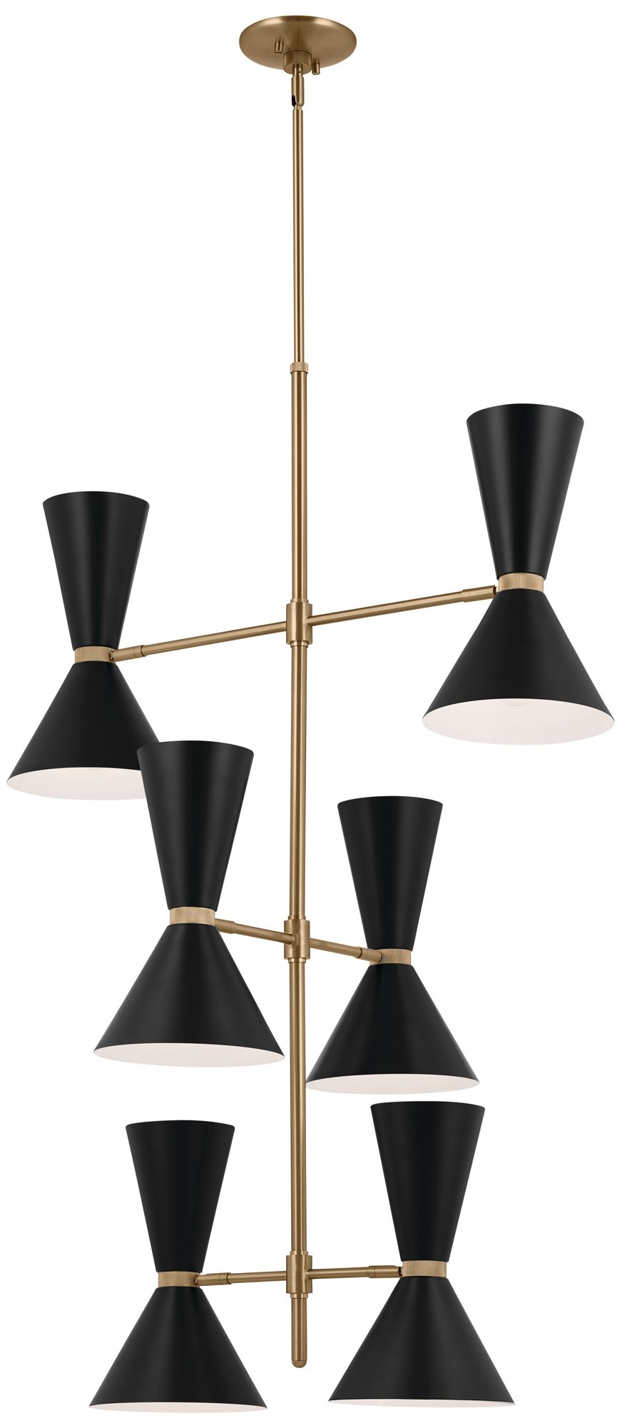 Kichler Phix 32 3/4"W Champagne Bronze 12-Light Chandelier