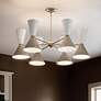 1_Kichler Phix 38.75 Inch 12 Light Chandelier in Champagne Bronze