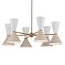 3_Kichler Phix 38.75 Inch 12 Light Chandelier in Champagne Bronze more views