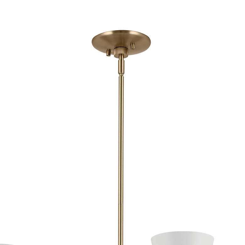 Image 3 Kichler Phix 38 3/4"W Champagne Bronze 12-Light Chandelier more views