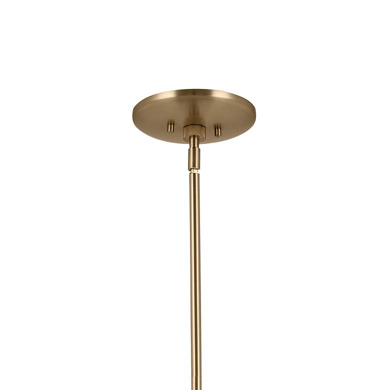 Image 5 Kichler Phix 48.75 Inch 16 Light Chandelier in Champagne Bronze with White more views