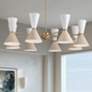 1_Kichler Phix 48 3/4" Wide 16-Light Modern Hourglass Chandelier