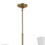 3_Kichler Phix 50 Inch 12 Light Foyer Chandelier Bronze with Greige and White more views