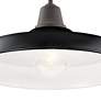 2_Kichler Pier 11" Wide Black Outdoor Hanging Light more views
