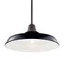 6_Kichler Pier 11" Wide Black Outdoor Hanging Light more views