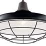 7_Kichler Pier 11" Wide Black Outdoor Hanging Light more views