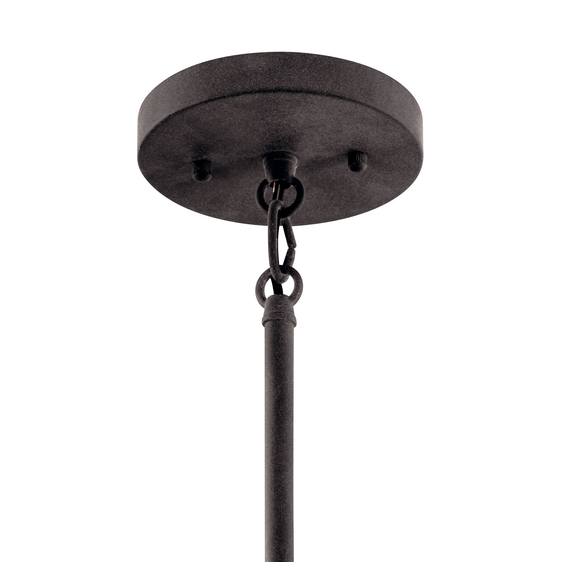 Kichler Pier 11" Wide Black Outdoor Hanging Light