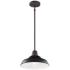 Kichler Pier 12 1/2" Wide Black Outdoor Hanging Light
