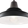 2_Kichler Pier 12 1/2" Wide Black Outdoor Hanging Light more views