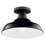 4_Kichler Pier 12 1/2" Wide Black Outdoor Hanging Light more views