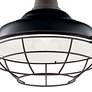 7_Kichler Pier 12 1/2" Wide Black Outdoor Hanging Light more views