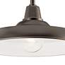 Thumbnail3 of Kichler Pier 16" High Outdoor Industrial Barn Light Wall Light more views
