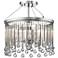 Kichler Piper 15" Wide Chrome 3-Light Ceiling Light