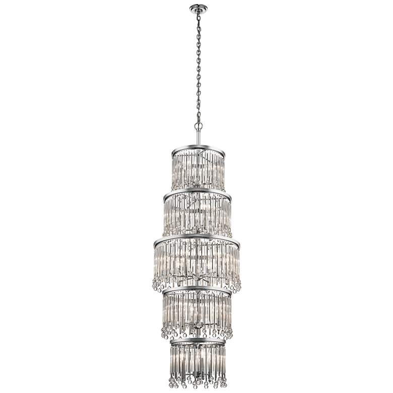 Image 3 Kichler Piper 22" Wide Chrome Chandelier more views