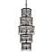 Kichler Piper 22" Wide Espresso 18-Light Chandelier