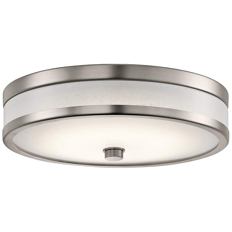 Image 2 Kichler Pira 12" Wide Champagne LED Ceiling Light