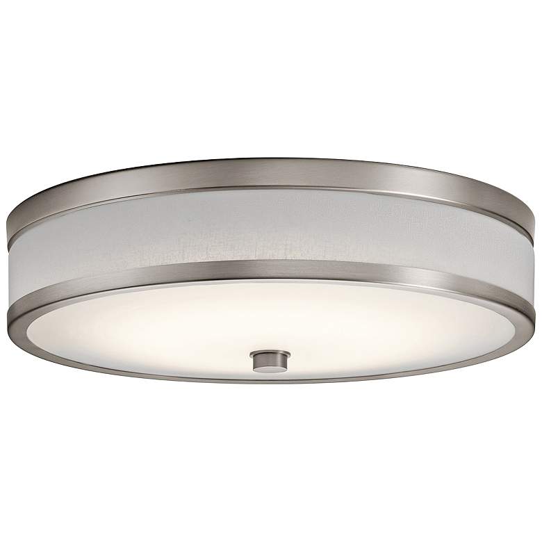 Image 1 Kichler Pira 15" Wide Champagne LED Ceiling Light