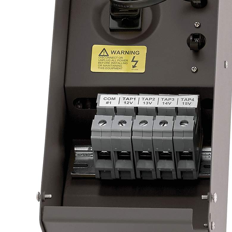 Image 3 Kichler Plus Series 200-Watt Bronze Transformer more views