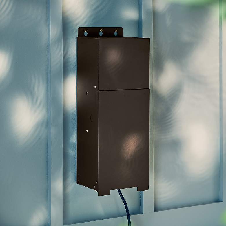 Image 1 Kichler Plus Series 600-Watt Bronze Transformer