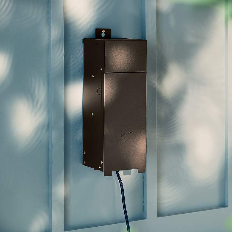 Image 1 Kichler Plus Series 75-Watt Bronze Transformer