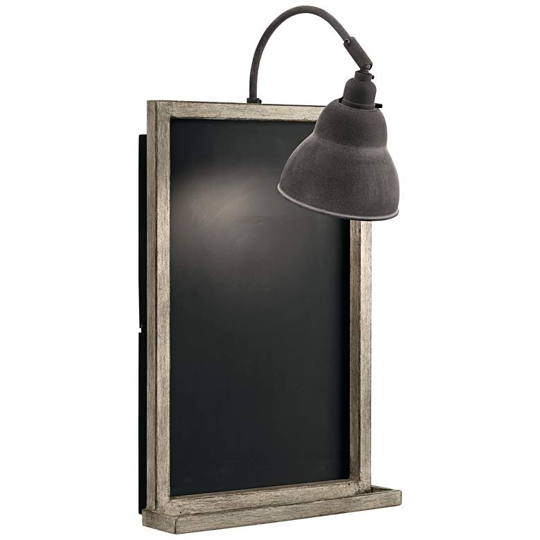 Image 1 Kichler Portola 24" High Olde Bronze Chalkboard Wall Sconce