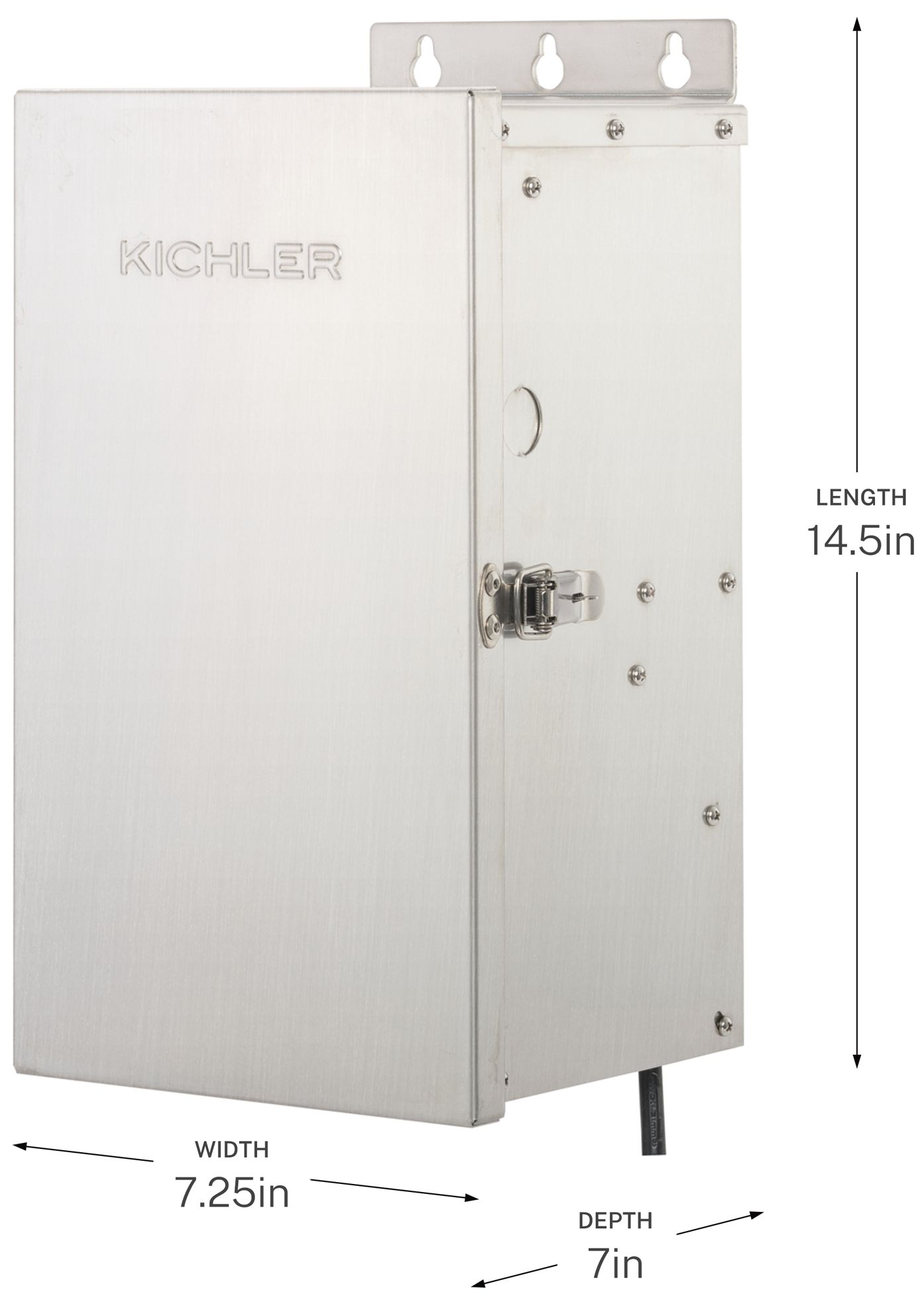 Image 5 Kichler Pro Contractor Series 15V Transformer 600W in Stainless Steel more views