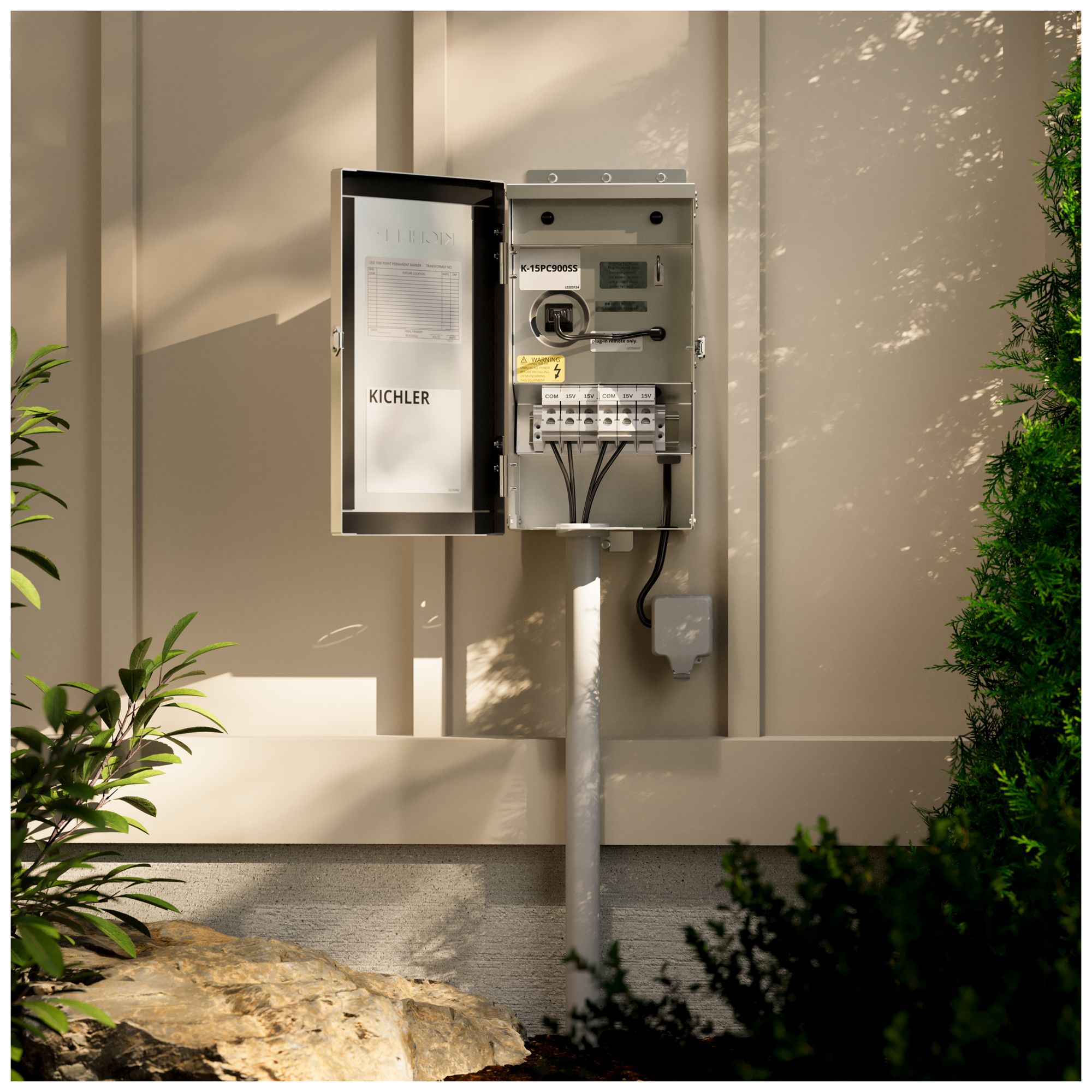 Image 3 Kichler Pro Contractor Series 15V Transformer in 300W Stainless Steel more views