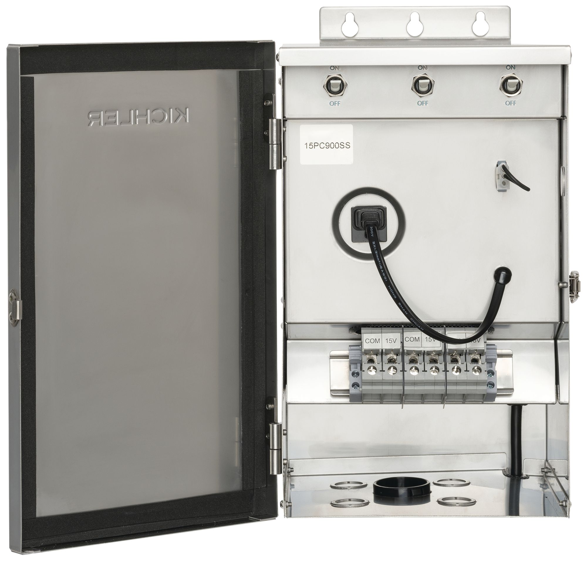 Image 4 Kichler Pro Contractor Series 15V Transformer in 300W Stainless Steel more views