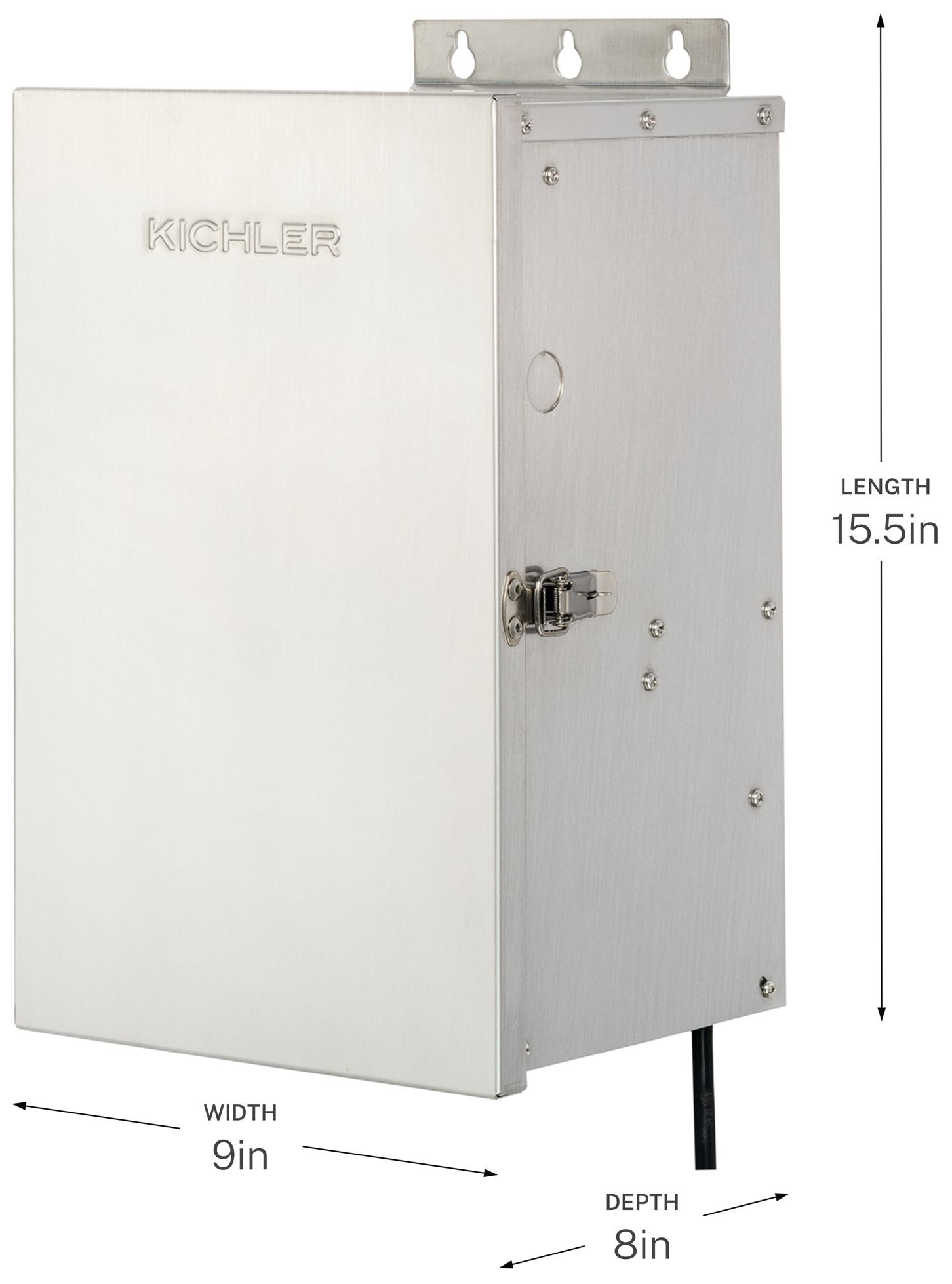 Image 6 Kichler Pro Contractor Series 15V Transformer in 900W Stainless Steel more views