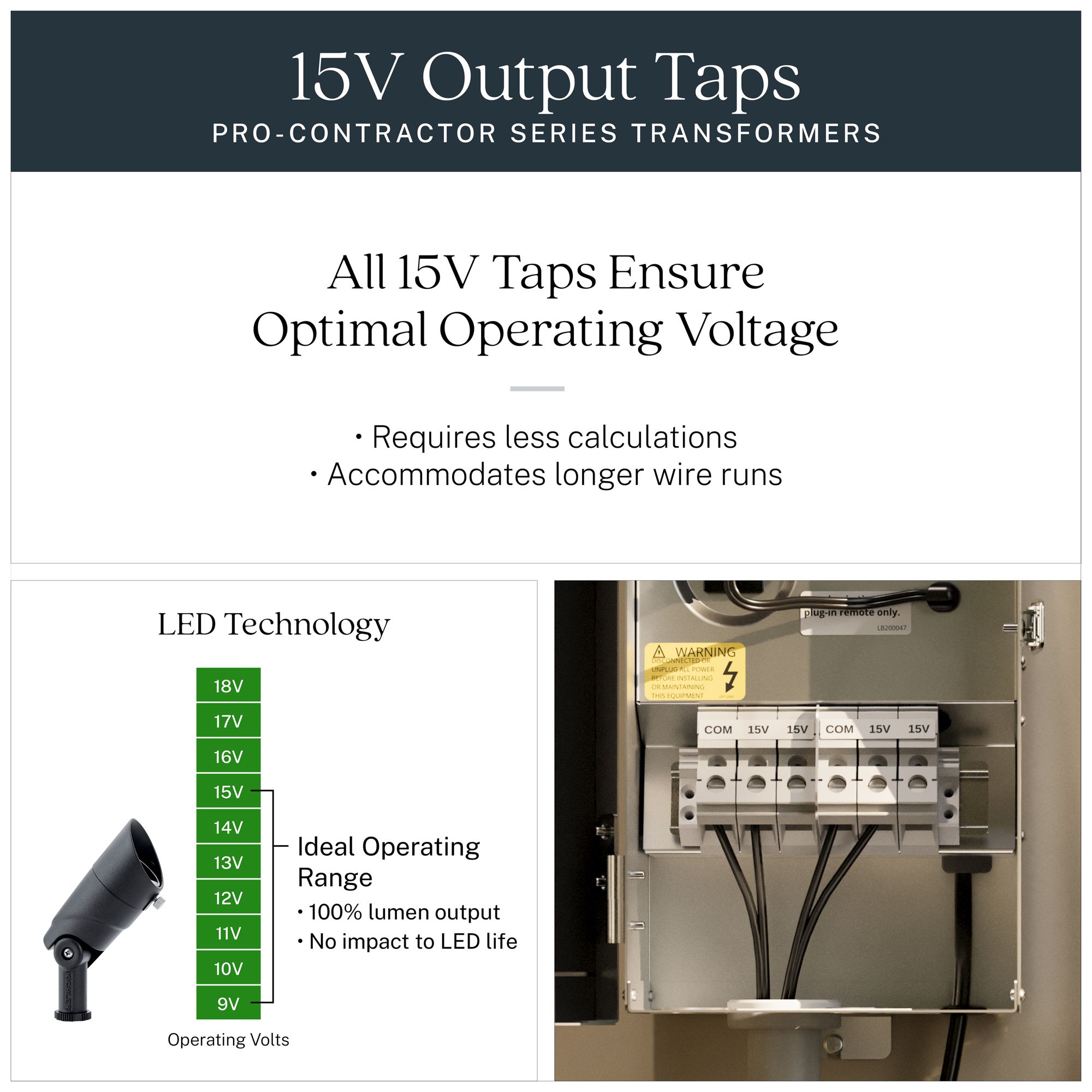 Image 7 Kichler Pro Contractor Series 15V Transformer in 900W Stainless Steel more views